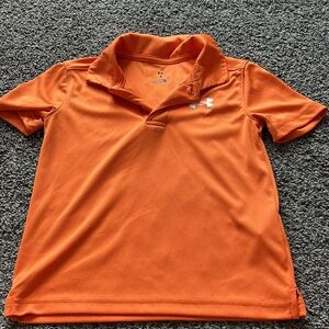 Under Armour Orange Performance Polo Shirt
